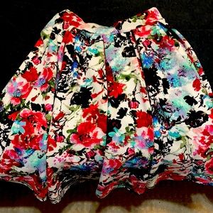 Floral Haute Monde Skirt